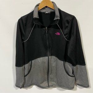 The north face full zip athletic sweatshirt